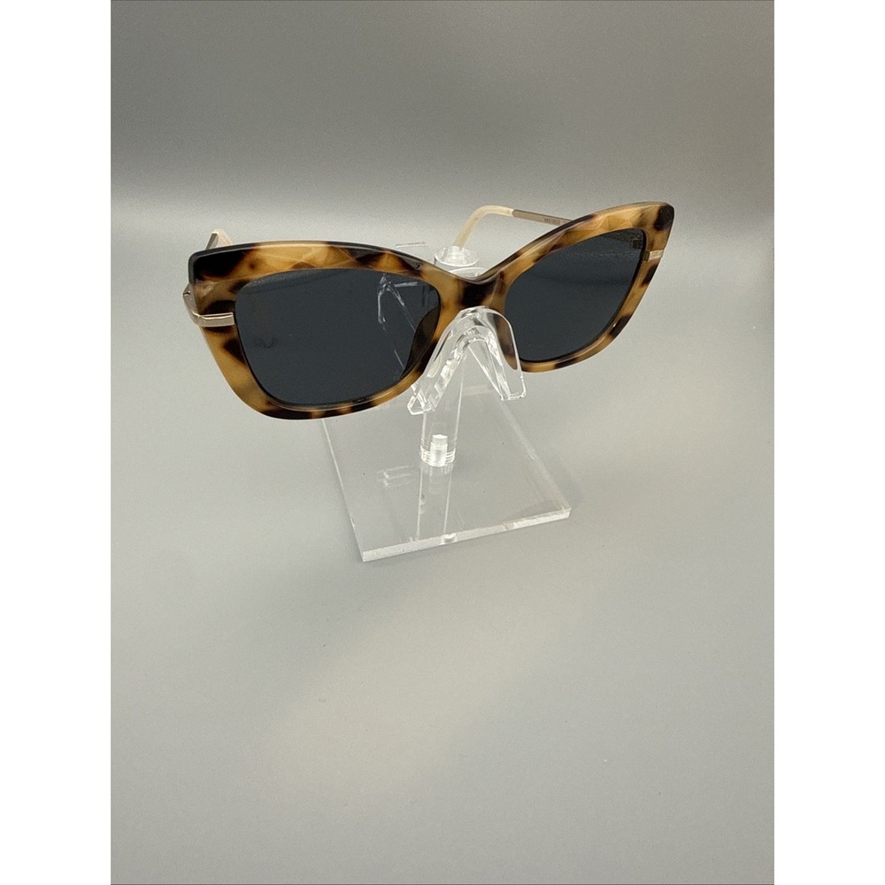 KENDALL + KYLIE AUTHENTIC "FRANNIE" TORTOISE CATEYE SUNGLASSES OVERSIZED LENSES
